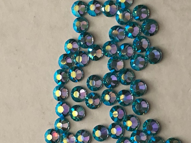 144 pieces 16ss AQUA BOHEMICA AB Preciosa Maxima Rhinestones